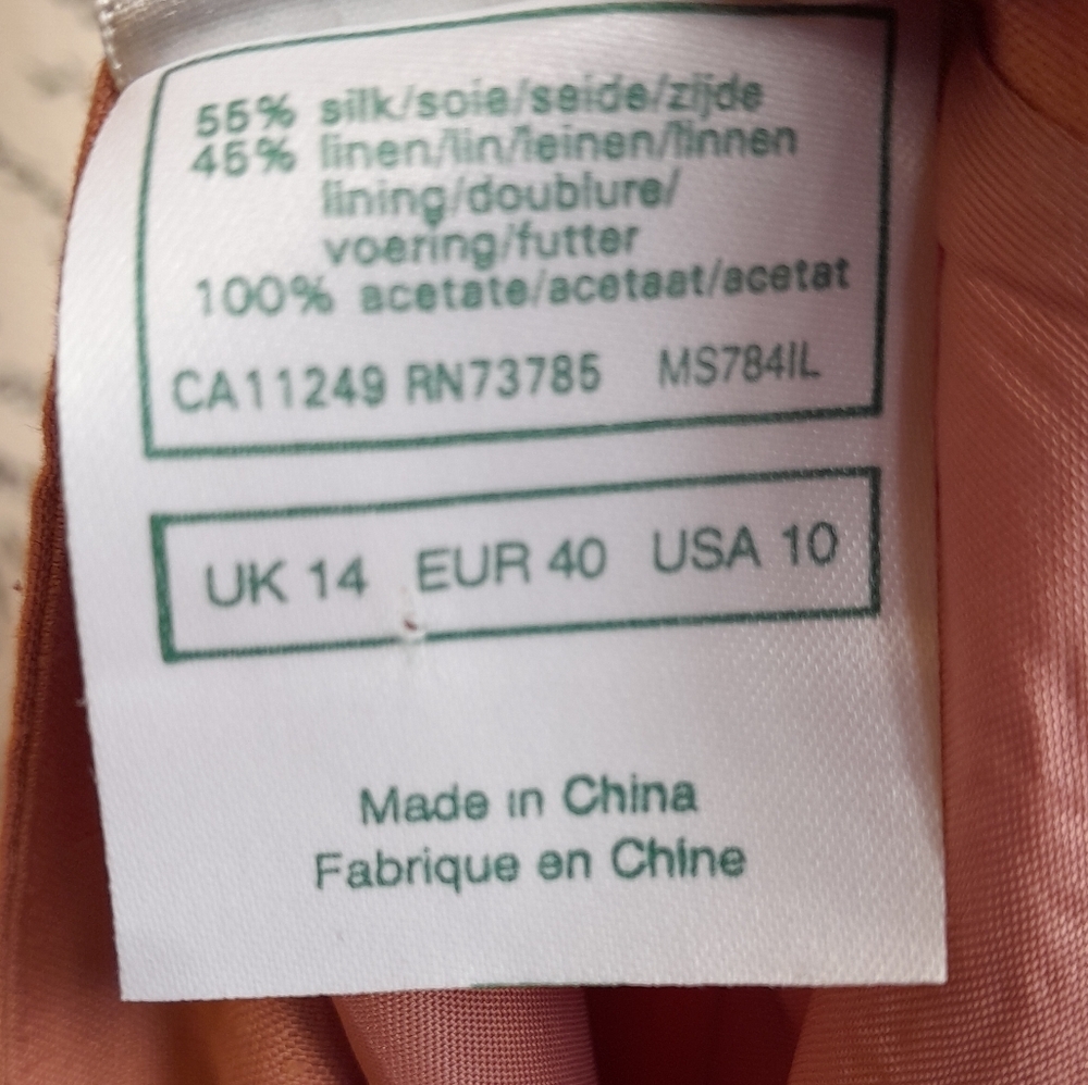 Laura Ashley Pink Button-Up Blazer - Picture 9 of 9